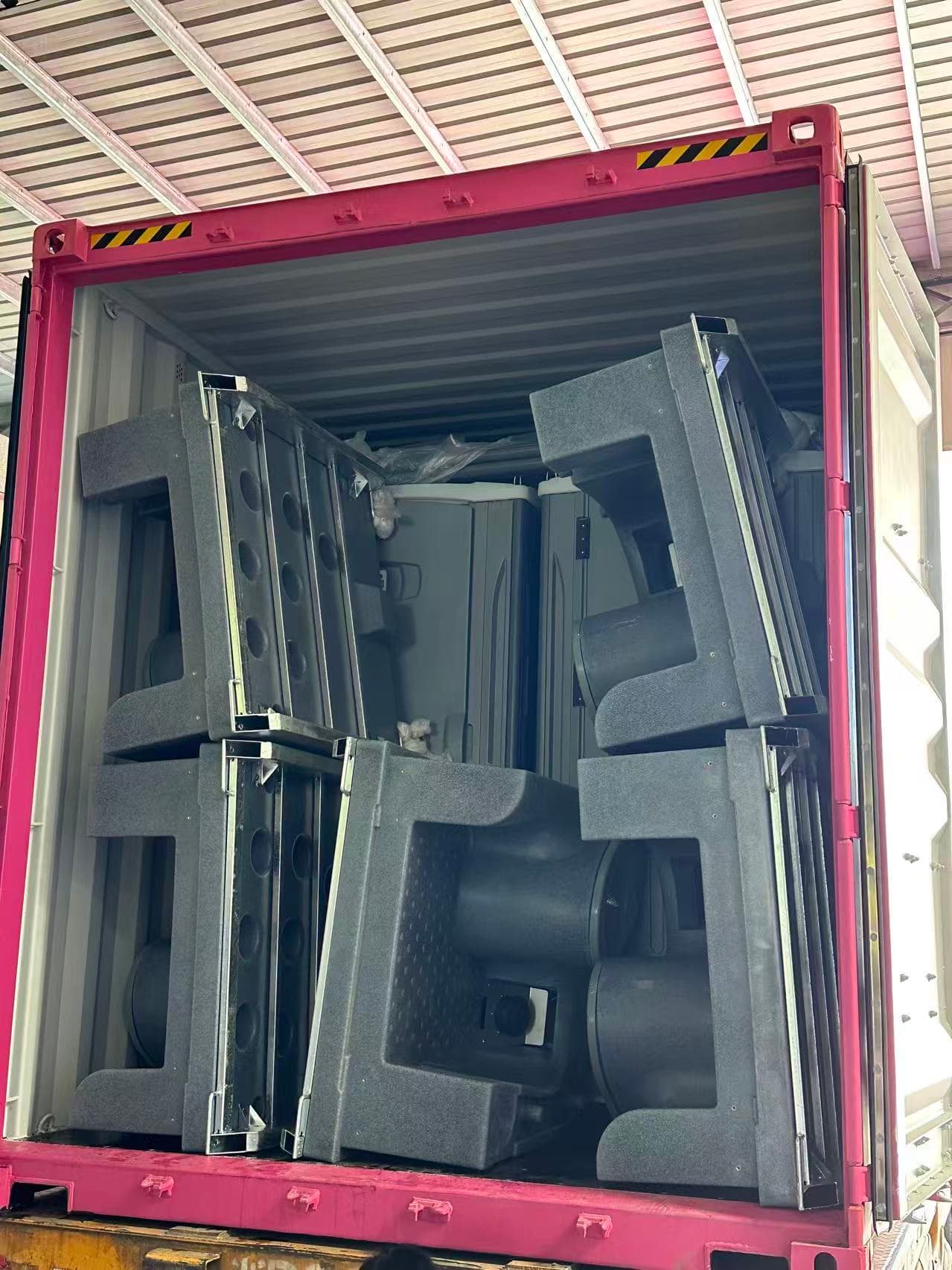 Toilets bases loading